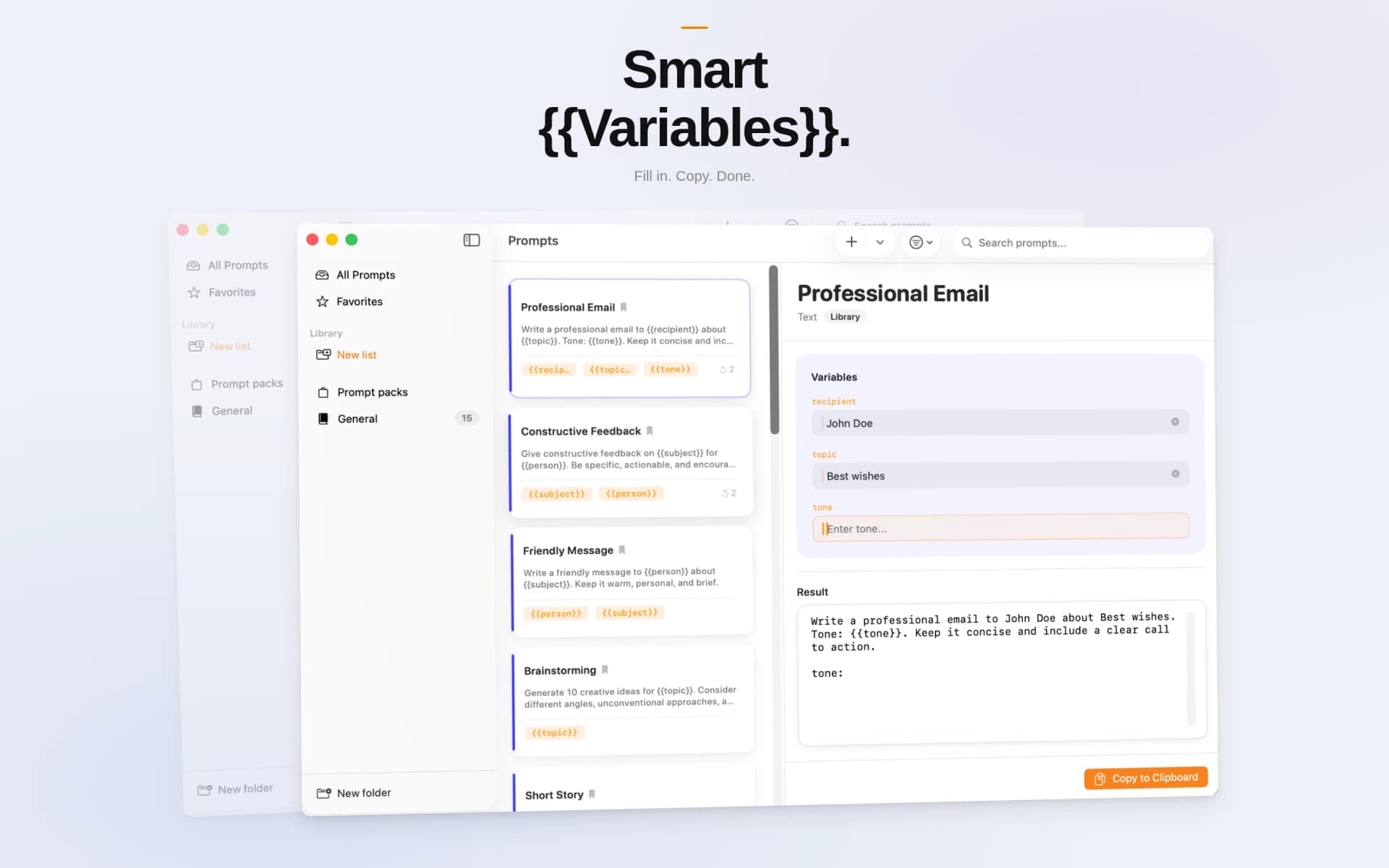 Smart Variables